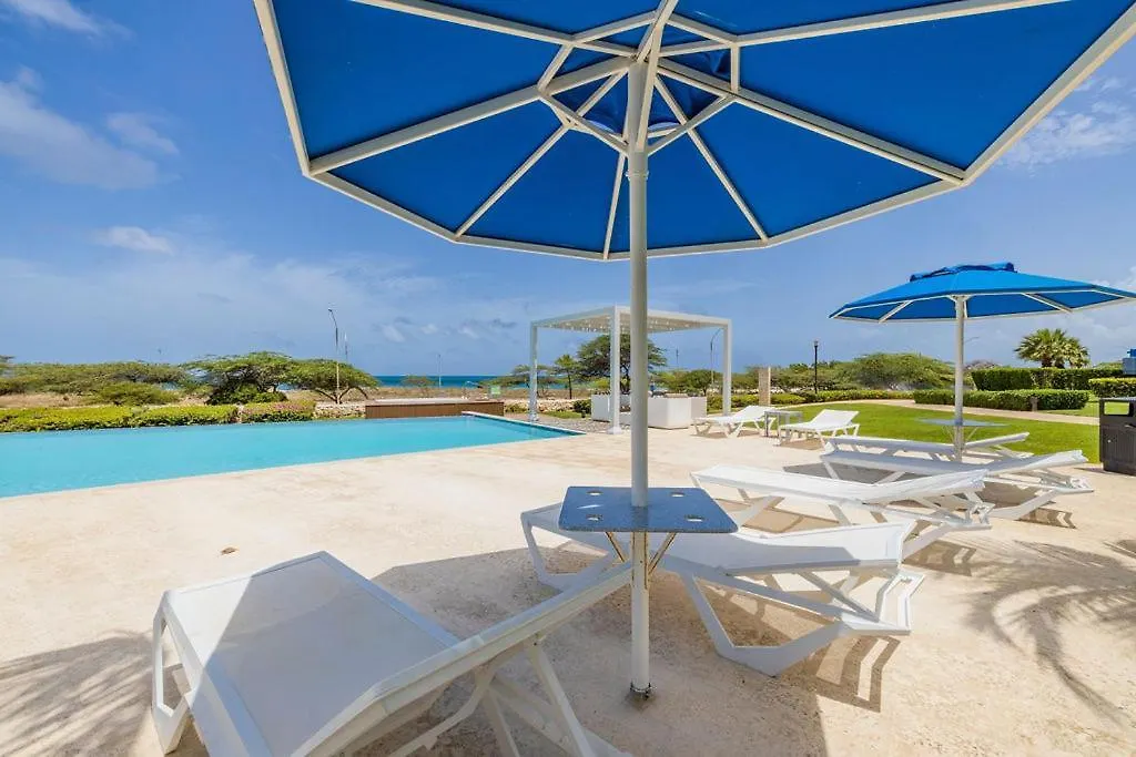2Bs-Blue436- Oceanfront Condo Perfect For Family Getaway Palm Beach Aruba