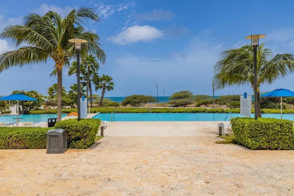 2Bs-Blue436- Oceanfront Condo Perfect For Family Getaway Palm Beach 0*,  Aruba